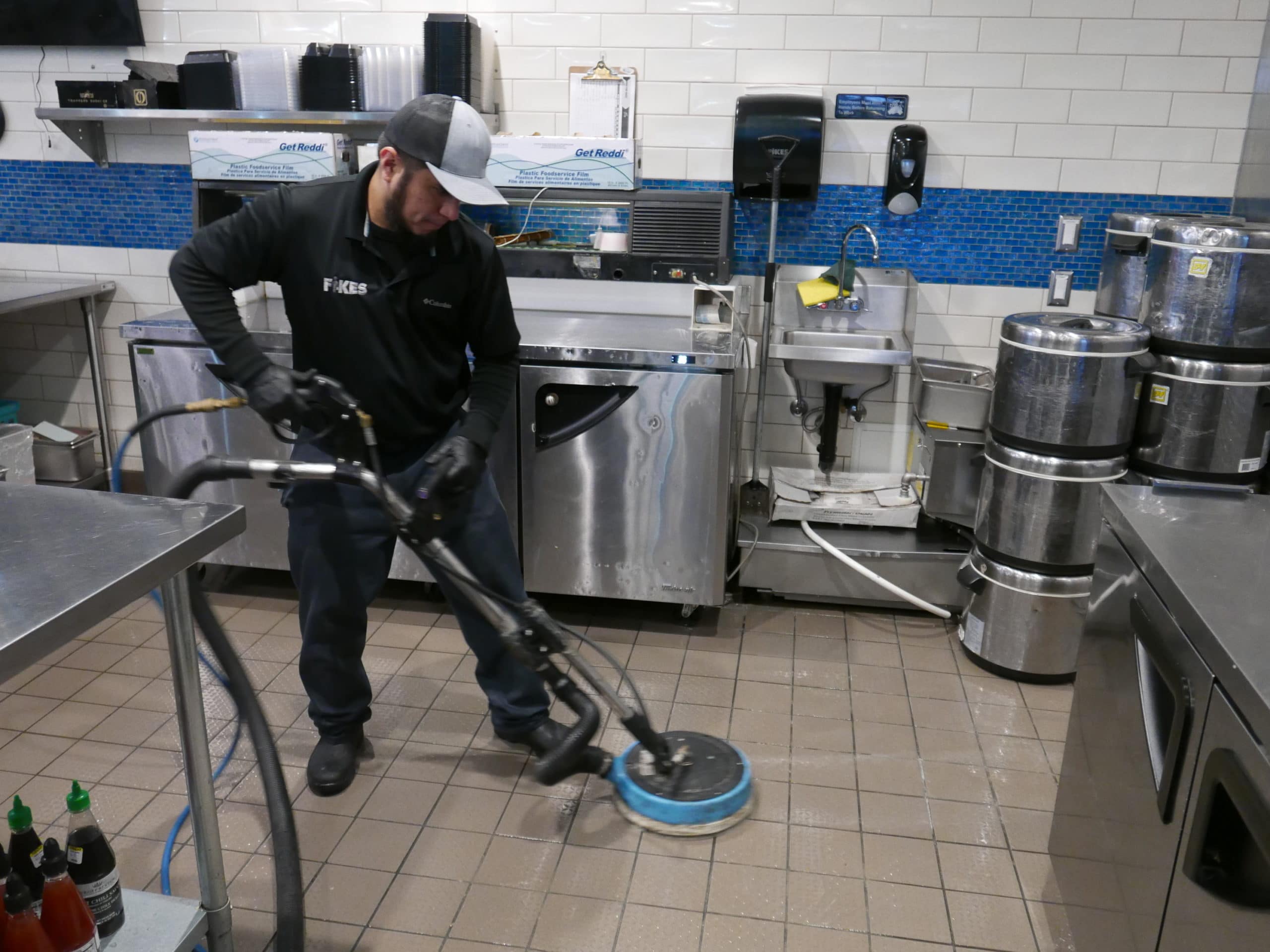 grease trap cleaning Moncton NB by AA Cleaning Solutions — professional kitchen floor and drain cleaning service
